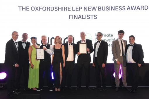 Oxfordshire’s business excellence highlighted at annual awards, including OxLEP-backed new business category
